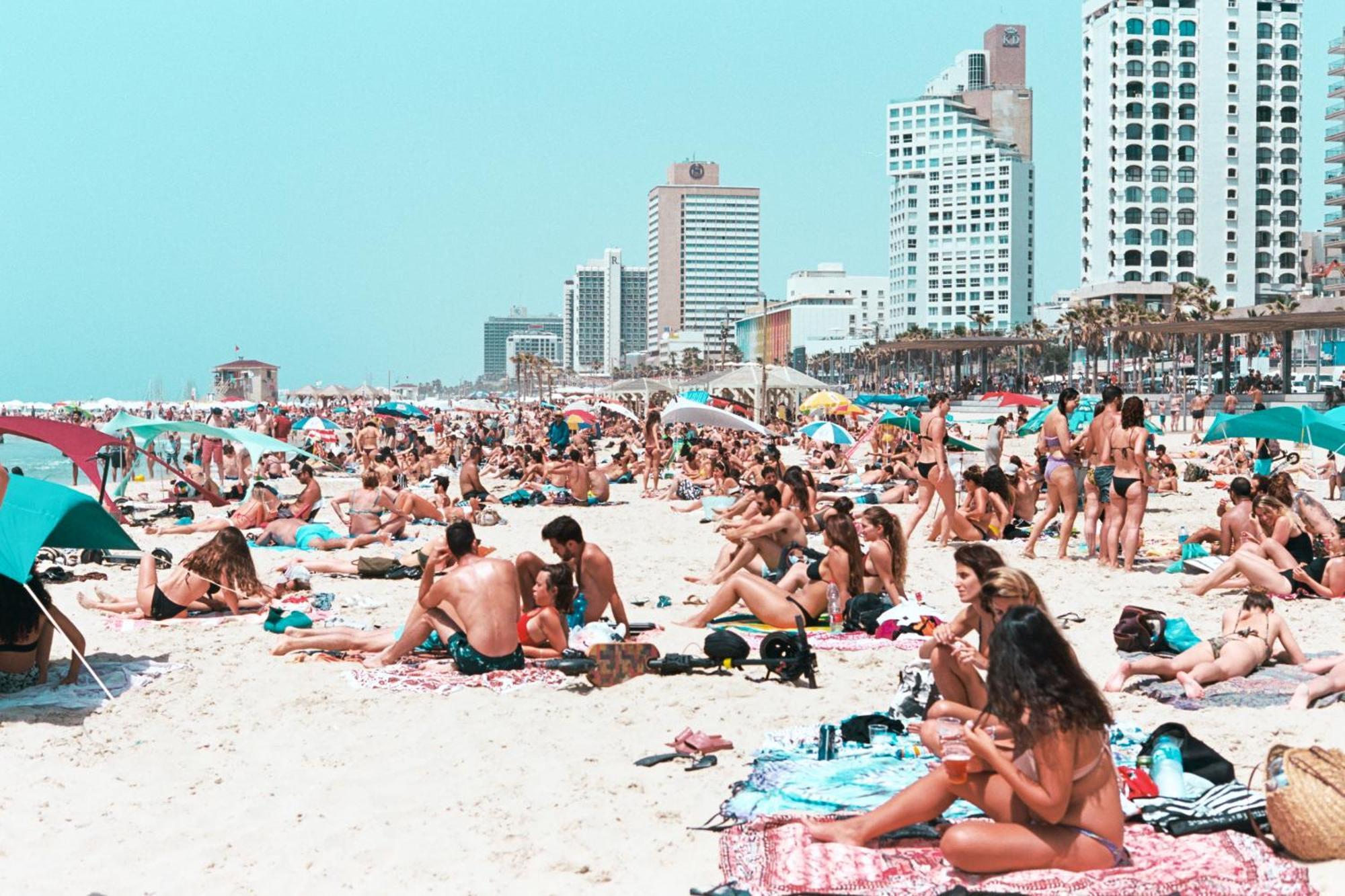 Wom Beach Pod Hotel - A Member Of Brown Hotels Tel Aviv Exteriér fotografie